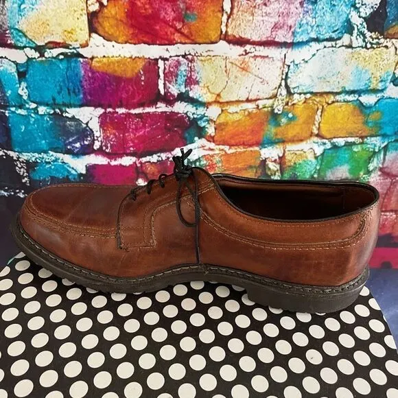 Allen Edmunds Wilbert Men's Leather Dress Comfort Shoes Size 9.5 D