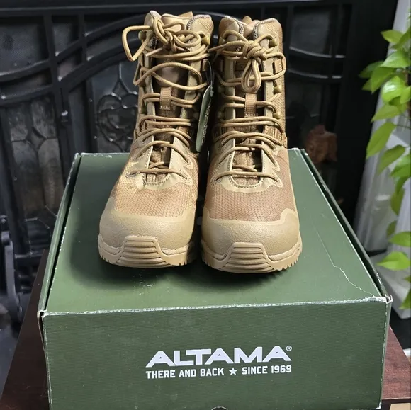 ALTAMA RAPTOR 8&quot; STEEL TOE TACTICAL BOOTS