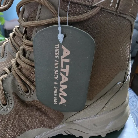 ALTAMA RAPTOR 8&quot; STEEL TOE TACTICAL BOOTS