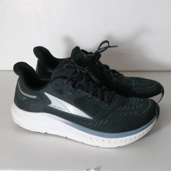 Altra Mens Torin 7 Running Shoes Size 8.5 Black Athletic Comfort