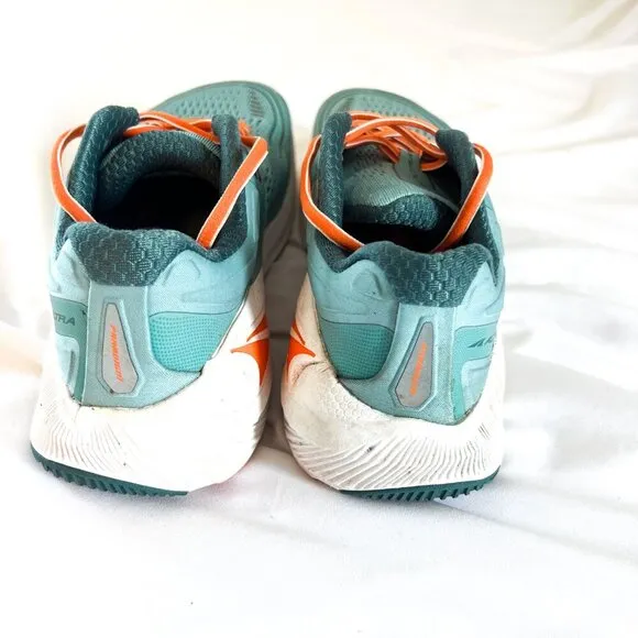 Altra Paradigm 6 Womens 7.5 Running Walking Athletic Shoes Sneaker Dusty Teal.