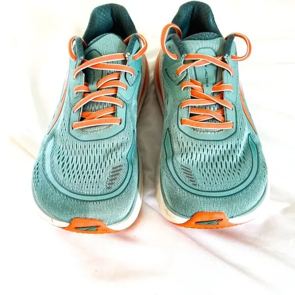 Altra Paradigm 6 Womens 7.5 Running Walking Athletic Shoes Sneaker Dusty Teal.