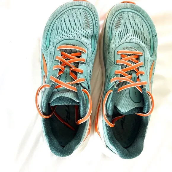 Altra Paradigm 6 Womens 7.5 Running Walking Athletic Shoes Sneaker Dusty Teal.