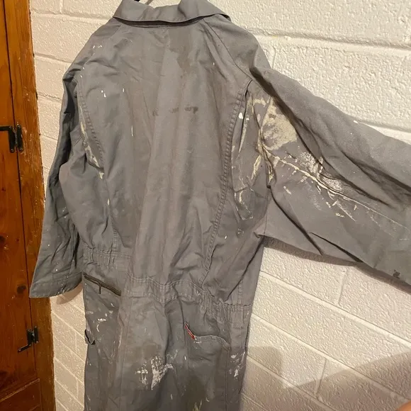 AMAZING Dickies Jumpsuit Paint Work Suit Zip Up men’s big &amp; tall sz 50 chest x32