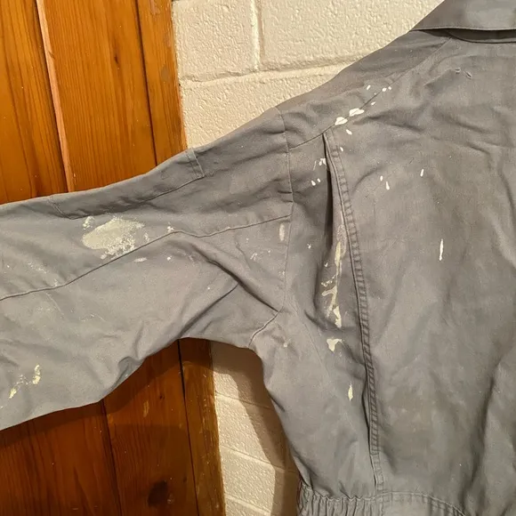 AMAZING Dickies Jumpsuit Paint Work Suit Zip Up men’s big &amp; tall sz 50 chest x32