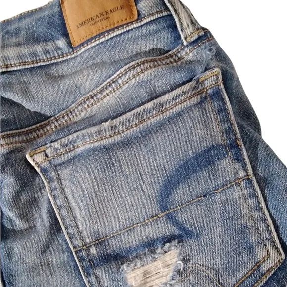 American Eagle Shorts Size 00 Jeans Rip Distressed