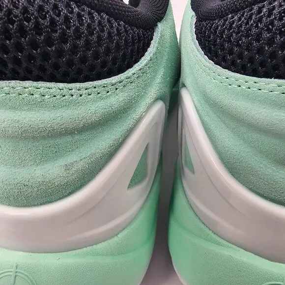 AND1 Scope Unisex Teal Suede Mesh Basketball Shoes Size 11Men 12.5 Women