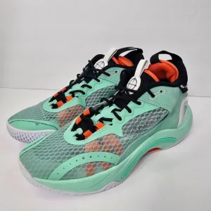 AND1 Scope Unisex Teal Suede Mesh Basketball Shoes Size 11Men 12.5 Women