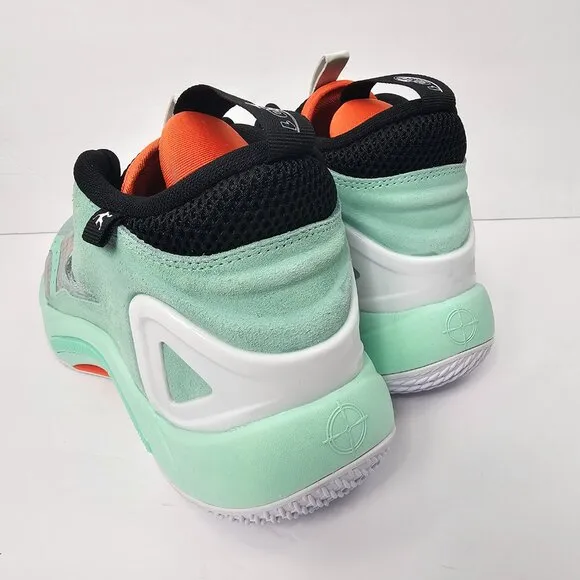 AND1 Scope Unisex Teal Suede Mesh Basketball Shoes Size 11Men 12.5 Women