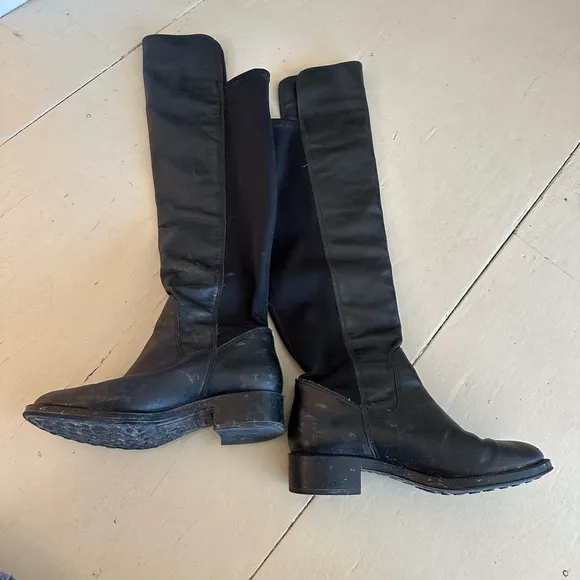Andre Assous Waterproof Over the Knee Leather Boots