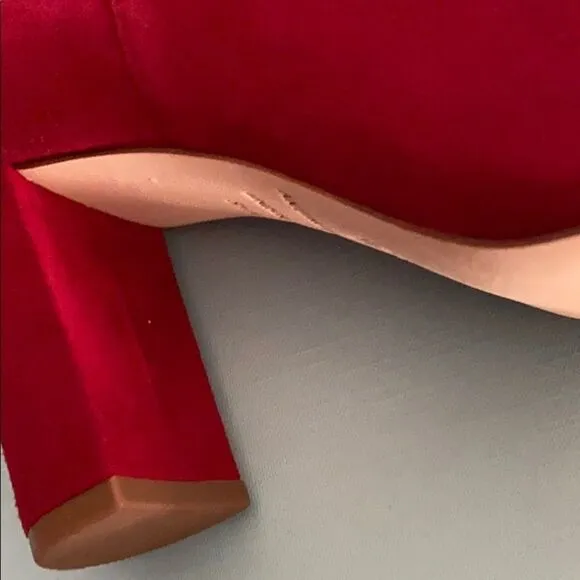 Antonio Melani Shahn Red booties