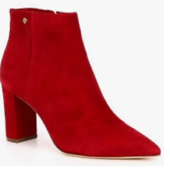 Antonio Melani Shahn Red booties