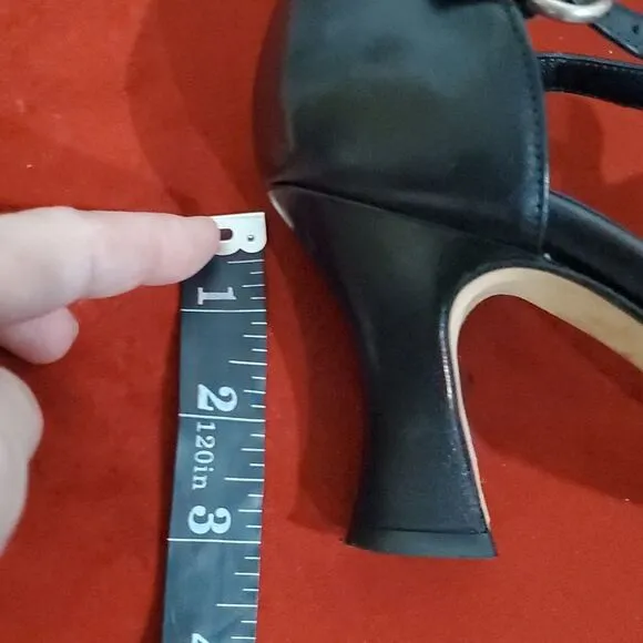 Anyi Lu Handmade in Italy Elegant Women's Heels with Flower Size 37 or 7