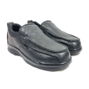 Apex Men's Size 10 XW Biomechanical Black Leather Moc Toe Shoes