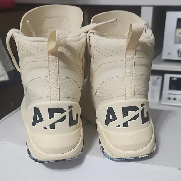 APL Cream High-Top Sneakers