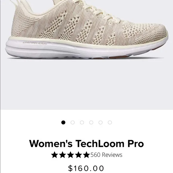 APL Lululemon Navy And White Techloom Pro Tennis Shoes Sneakers