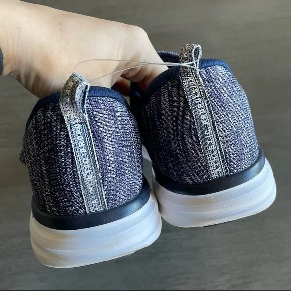 APL Lululemon Navy And White Techloom Pro Tennis Shoes Sneakers
