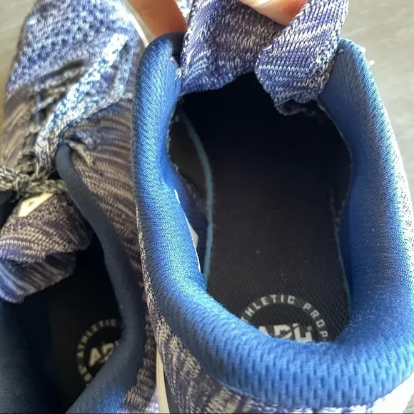 APL Lululemon Navy And White Techloom Pro Tennis Shoes Sneakers
