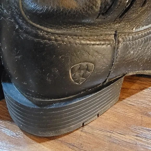 Ariat Black Western square toe boots