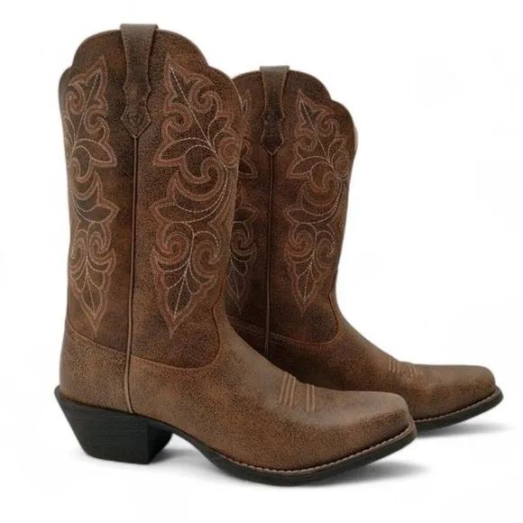 Ariat Brown Western Cowgirl Boots