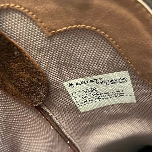 Ariat Brown Western Cowgirl Boots
