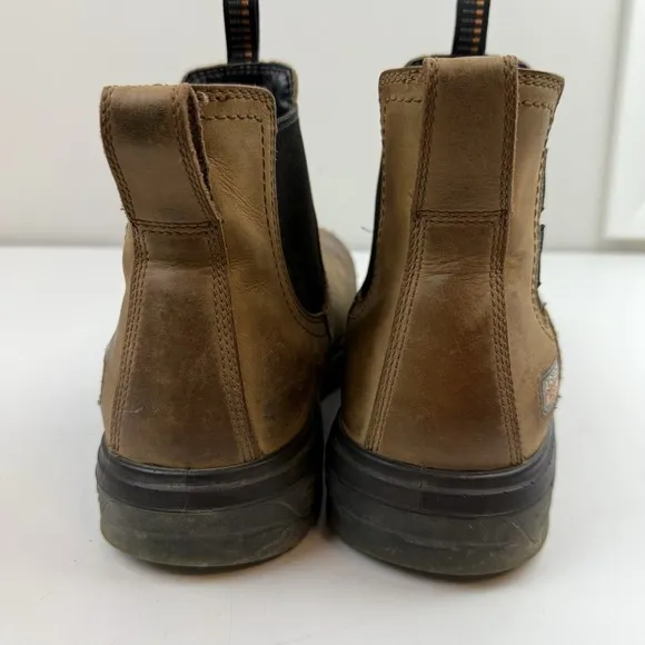 Ariat Groundbreaker Chelsea H2O Steel Toe Brown Boots Mens 14D