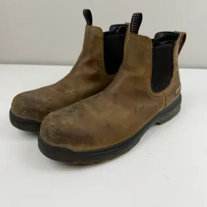 Ariat Groundbreaker Chelsea H2O Steel Toe Brown Boots Mens 14D