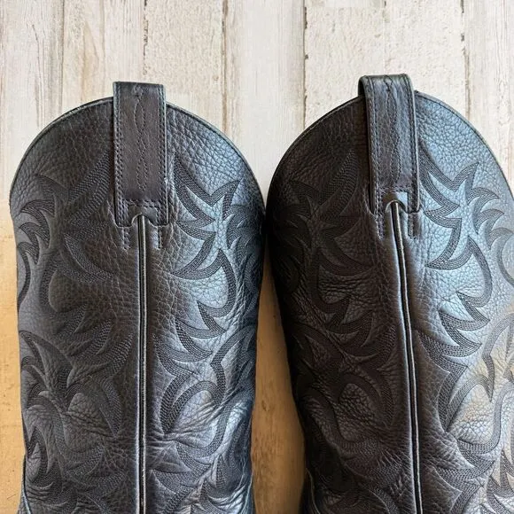 Ariat Heritage Western R Toe Cowboy Boots Mens 9 D Black Leather 34770 10002218
