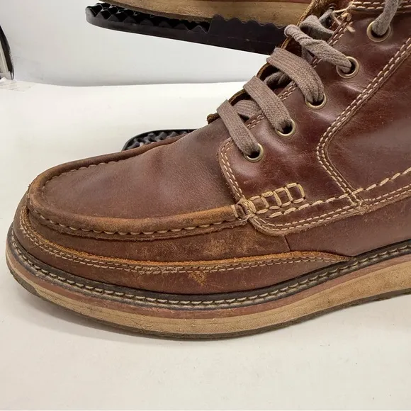Ariat Lookout Foothill Mens 9 Leather Ankle Boots Shoes Work Western 10025144