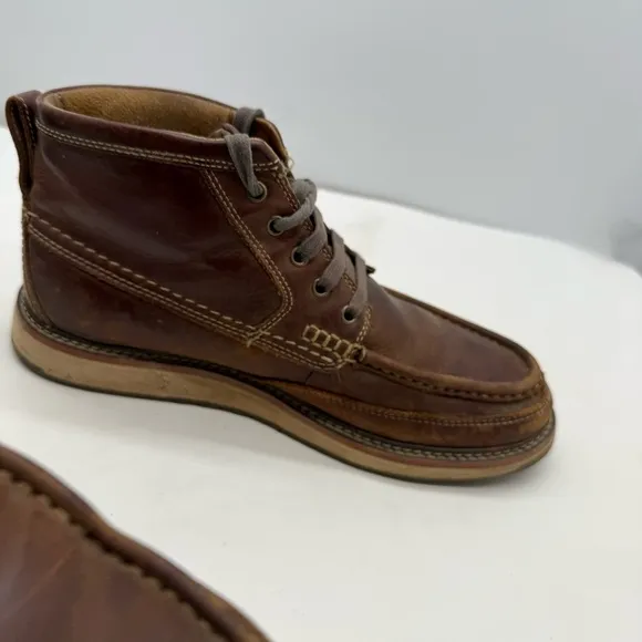 Ariat Lookout Foothill Mens 9 Leather Ankle Boots Shoes Work Western 10025144