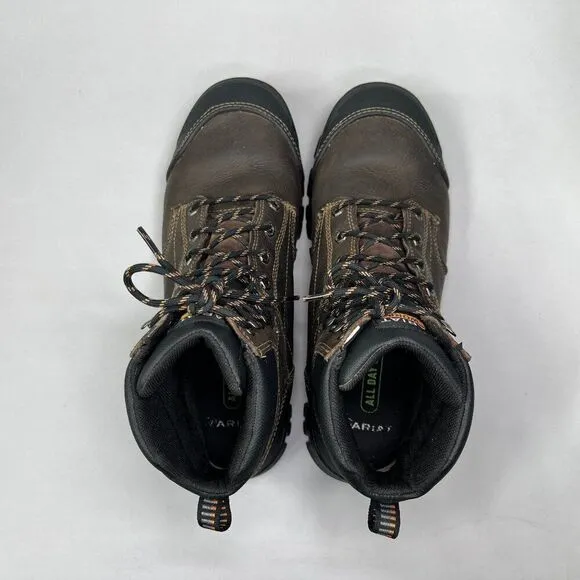Ariat Men's Size 13 Treadfast 6&quot; Waterproof Steel Toe Work Boots