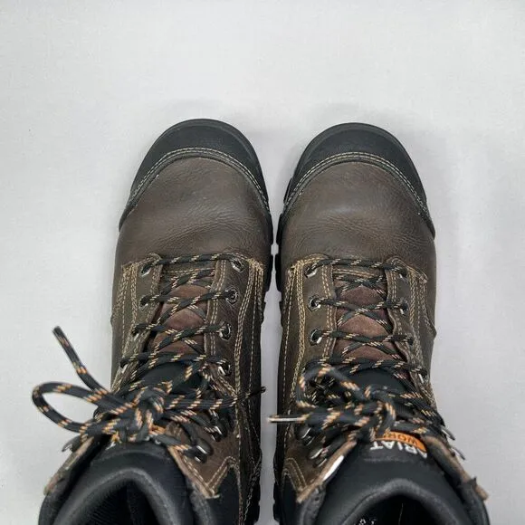 Ariat Men's Size 13 Treadfast 6&quot; Waterproof Steel Toe Work Boots
