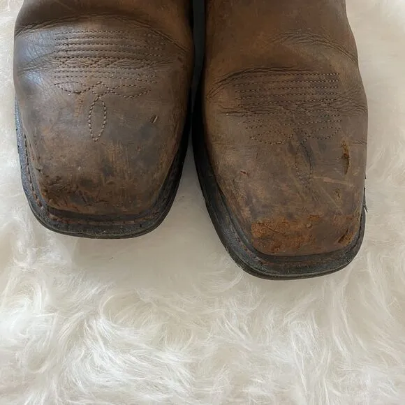 Ariat Men’s Steel Toe Boots 13D Flag