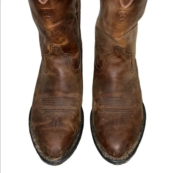 Ariat Sedona Brown Leather Western Cowboy‎ Boots