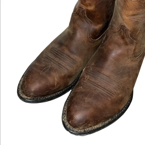 Ariat Sedona Brown Leather Western Cowboy‎ Boots