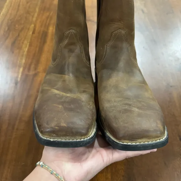 Ariat Square Toe Roper Boots Western Country Size 13 D