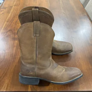 Ariat Square Toe Roper Boots Western Country Size 13 D
