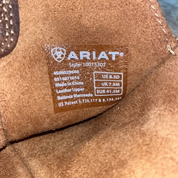 Ariat workhog - carbon toe boots