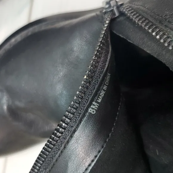 Arturo Chiang Womens Comfort Ankle Leather Heels Boots shoes sz 8M