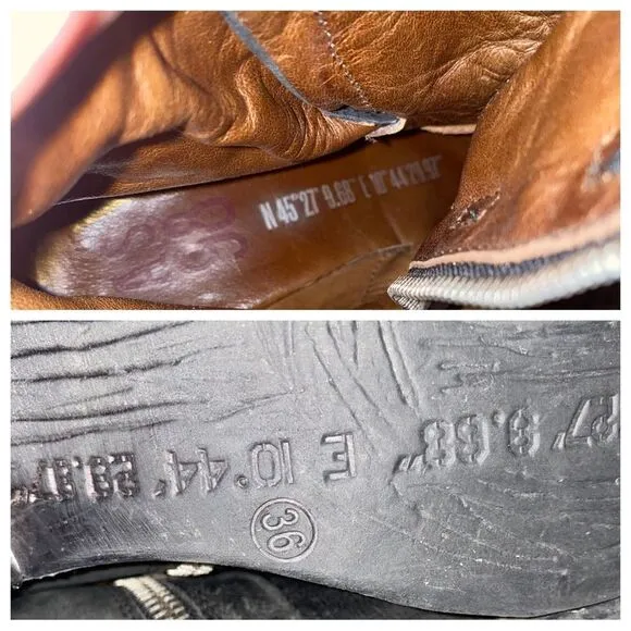 A.S.98 x free people Ives boots size 36