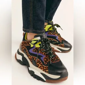 Ash Miles Cheetah Sneaker