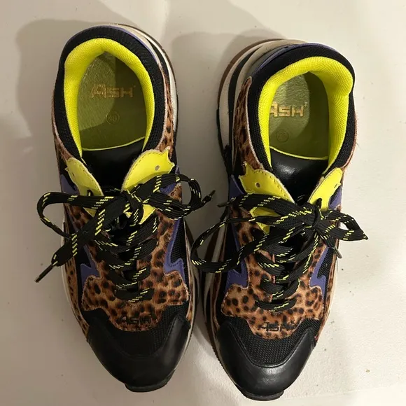 Ash Miles Cheetah Sneaker