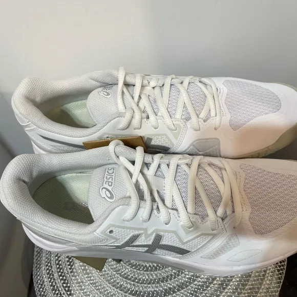 ASICS Gel Challenger 13 Women’s Tennis Shoes Size 11 White/pure Silver NWT