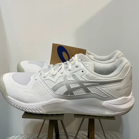 ASICS Gel Challenger 13 Women’s Tennis Shoes Size 11 White/pure Silver NWT