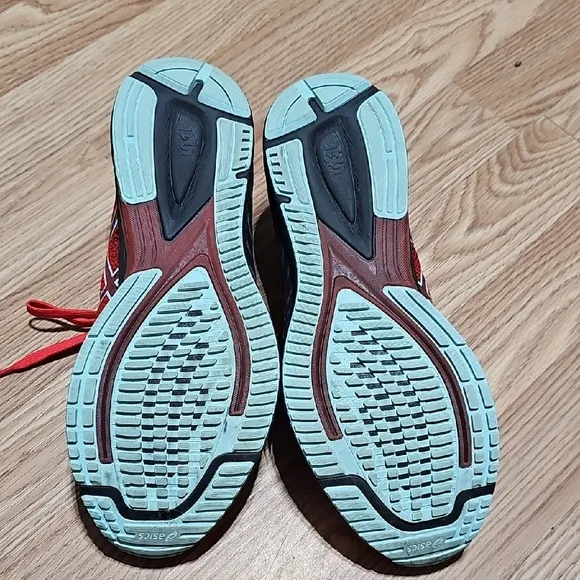 ASICS Men's Red Running Shoes