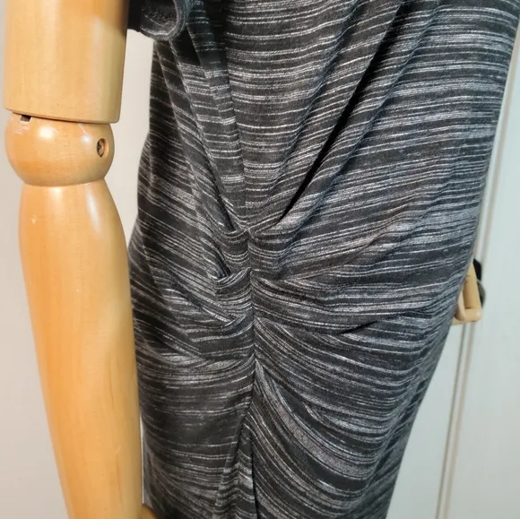 Athleta Downtown Midi Ruched T-Shirt Dress Size Medium