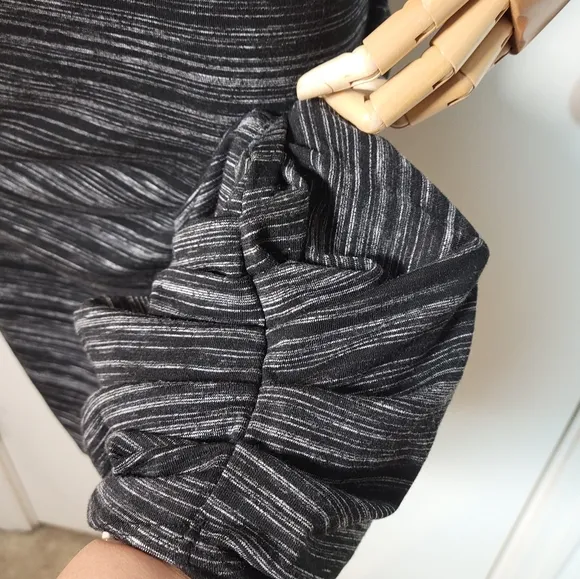 Athleta Downtown Midi Ruched T-Shirt Dress Size Medium