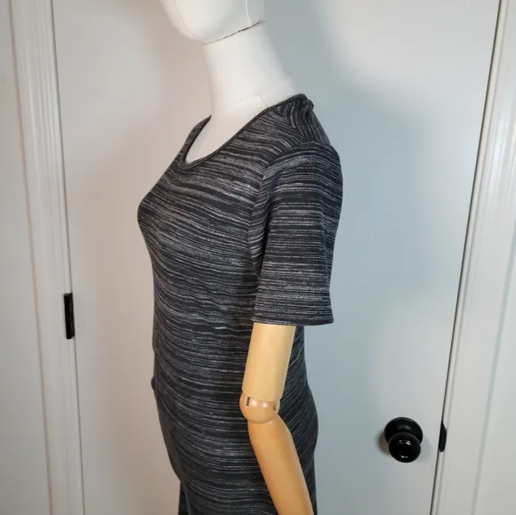 Athleta Downtown Midi Ruched T-Shirt Dress Size Medium