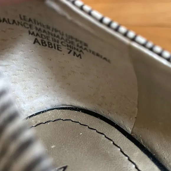 Audrey Brooke Beautiful Black &amp; White Pumps Size 7M