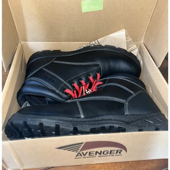 Avenger A8000 Builder Econ‎ Steel Toe Waterproof Boots, Men's Size 15 Wide NIB